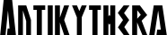 Antikythera font