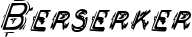 Berserker font