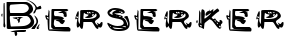 Berserker font