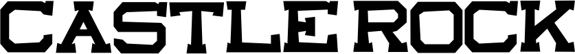 castle rock font