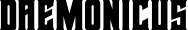 Daemonicus font