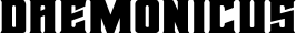 Daemonicus font
