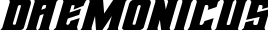 Daemonicus font