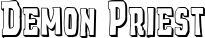 Demon Priest font