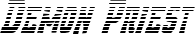 Demon Priest font