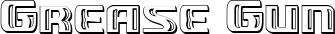 Grease Gun font