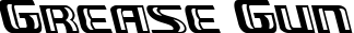 Grease Gun font