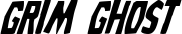Grim Ghost font