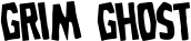 Grim Ghost font