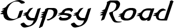 Gypsy Road font