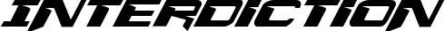 Interdiction font