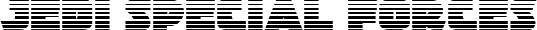 Jedi Special Forces font