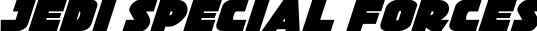 Jedi Special Forces font