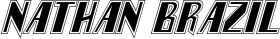 Nathan Brazil font