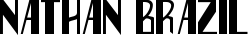 Nathan Brazil font