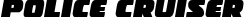Police Cruiser font