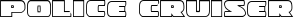 Police Cruiser font