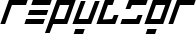 Repulsor font