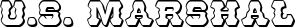 U.S. Marshal font