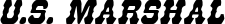 U.S. Marshal font
