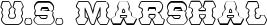 U.S. Marshal font