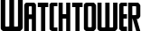 Watchtower font