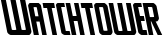Watchtower font