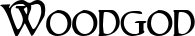 Woodgod font
