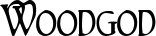 Woodgod font