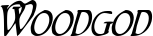 Woodgod font