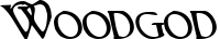 Woodgod font