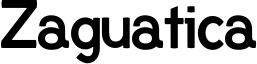 Zaguatica font