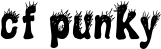 CF Punky font