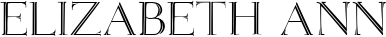 Elizabeth ANN font