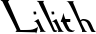 Lilith font