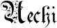 Uechi font