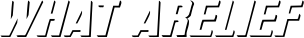 What ARelief font
