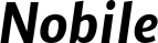 Nobile font