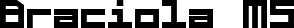 Braciola MS font