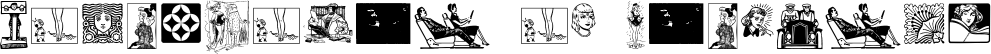 Cornucopia of Dingbats font