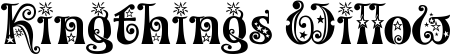 Kingthings Willow font