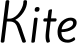 Kite font