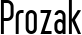 Prozak font