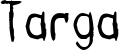 Targa font