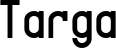 Targa font