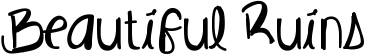 Beautiful Ruins font