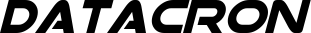 Datacron font