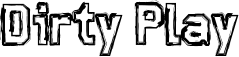 Dirty Play font