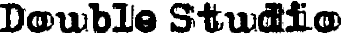 Double Studio font