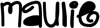 Maulie font